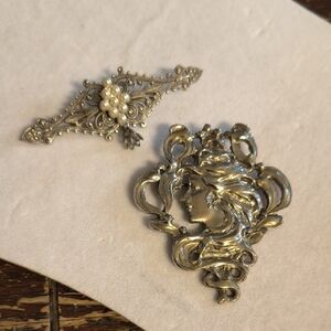 Vintage Brooch Combo Here One Made In England. Pre Owned